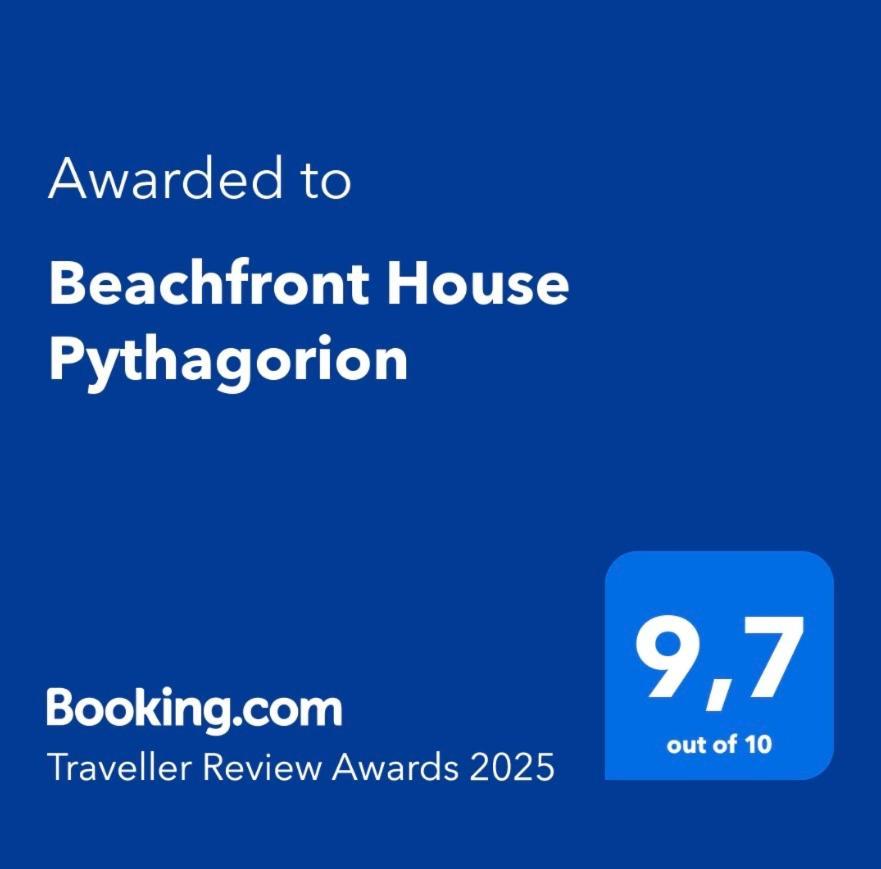 Beachfront House Pythagorion 外观 照片